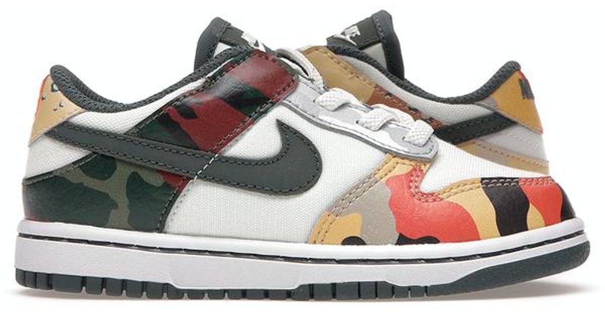 sail multi camo dunks outfit