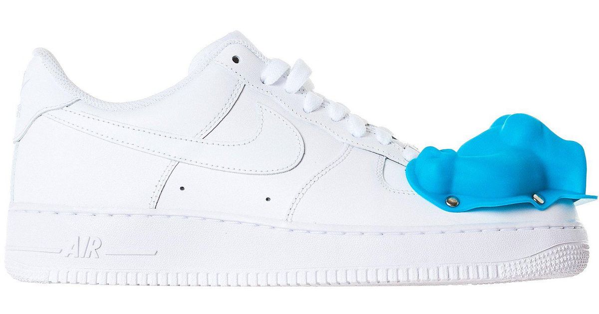 Comme des Garçons Nike Moulded Dinosaur Air Force 1 Sneakers in Blue | Lyst