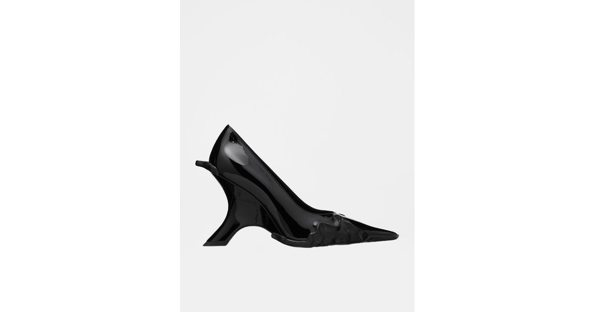 OTTOLINGER Rubbed Wedge Heels in Black | Lyst