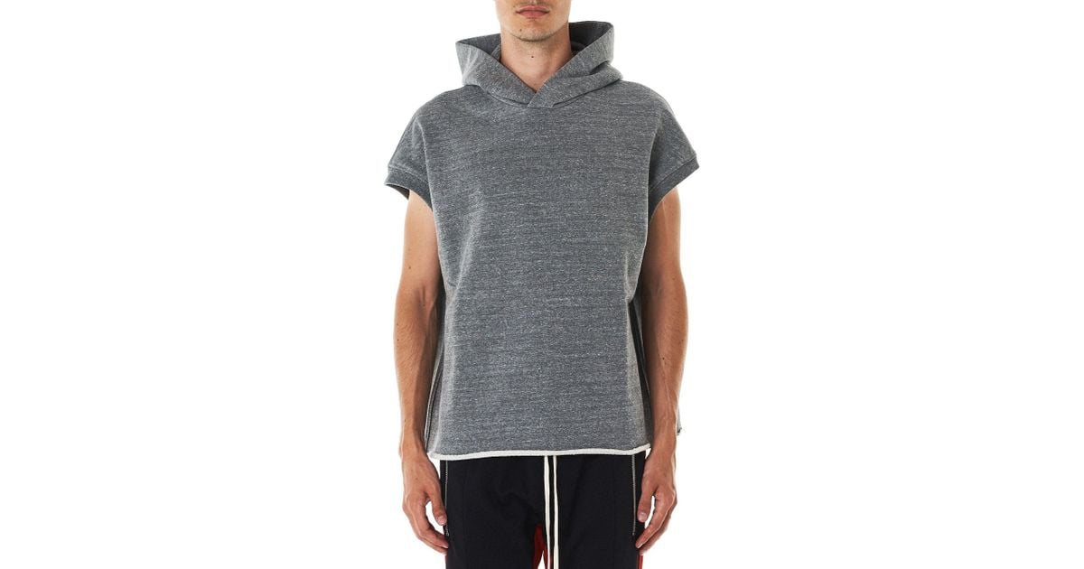 fear of god sleeveless hoodie