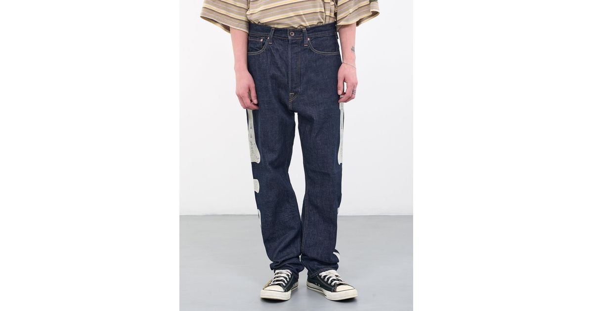 Kapital Mexican Tuxedo Jeans in Blue for Men Lyst