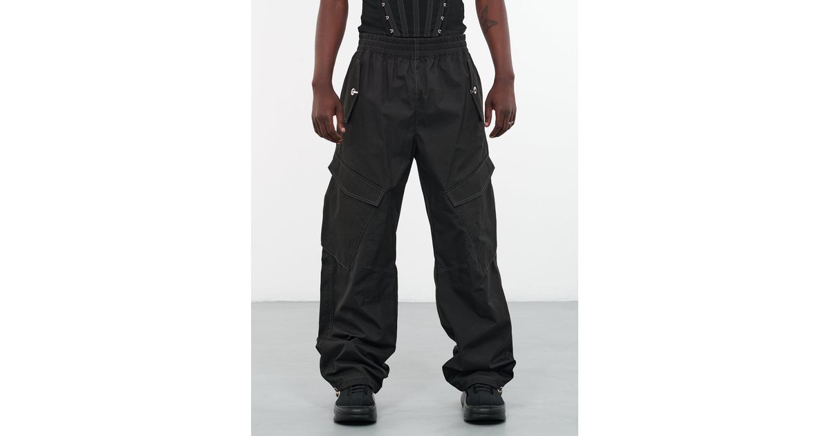 Dion Lee Latch Cargo Pants in Black for Men | Lyst