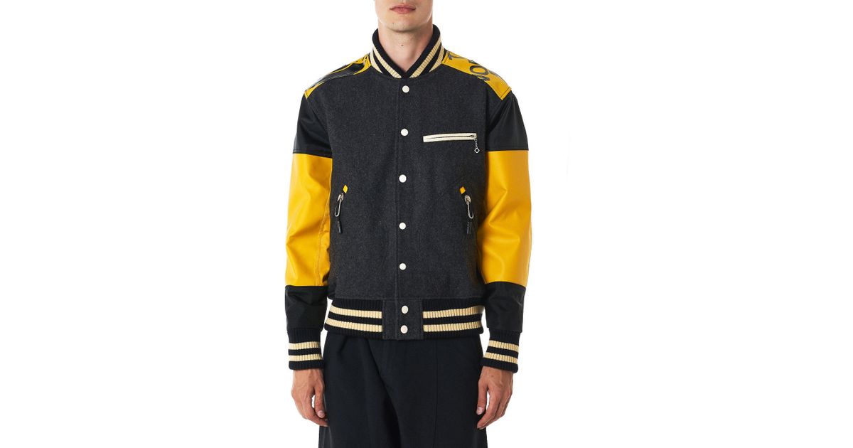 north face letterman jacket