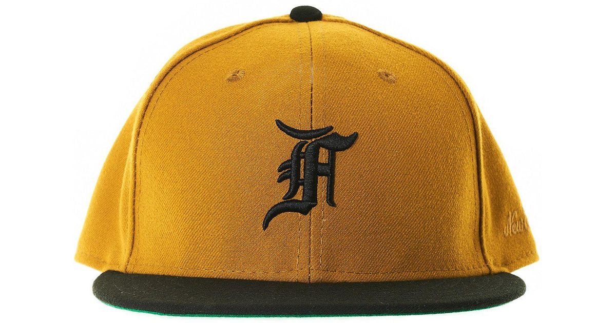 fear of god new era hat