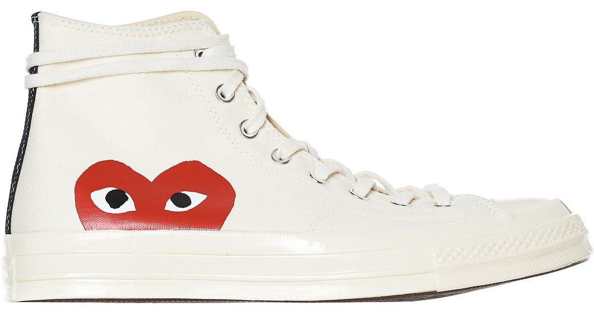 hidden heart high top converse