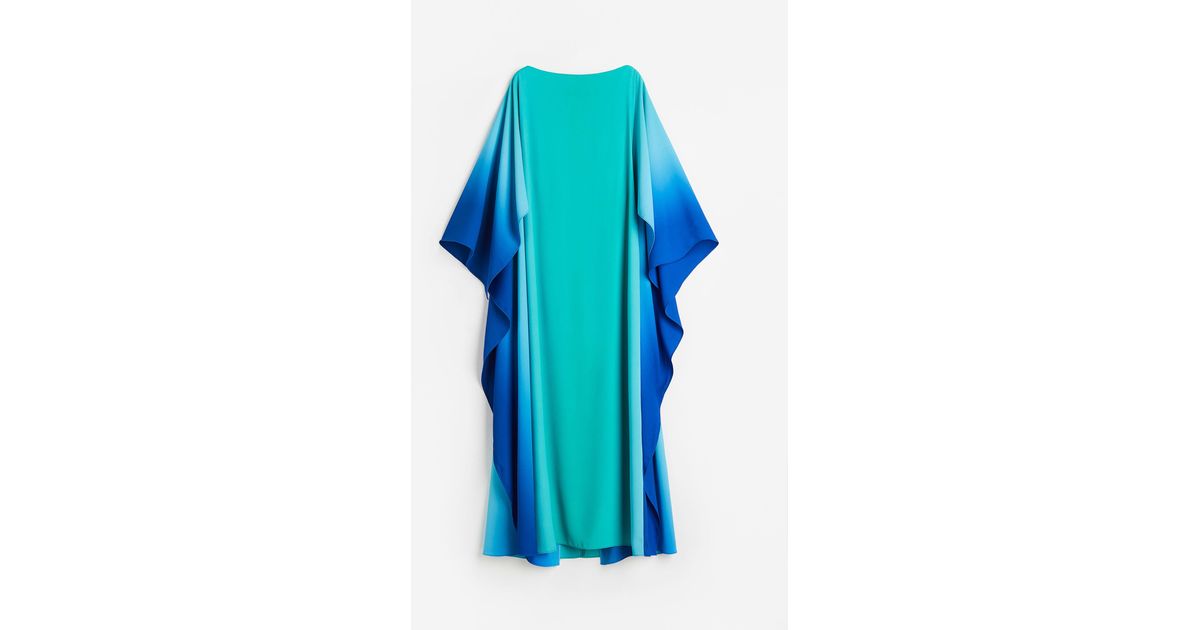 Robe Hm Caftan Kaftan Met Dessin Groen/dessin DAMES H&M BE Robe Hm Caftan Kaftan Met Dessin Groen/dessin DAMES H&M BE