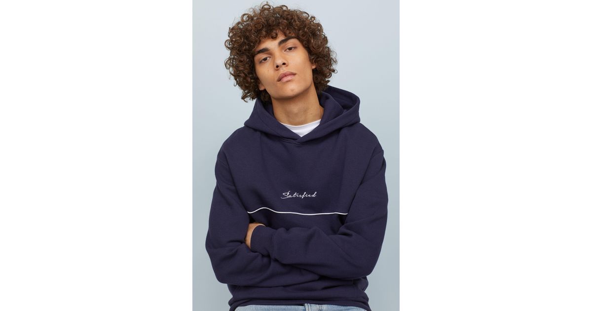 h&m satisfied hoodie