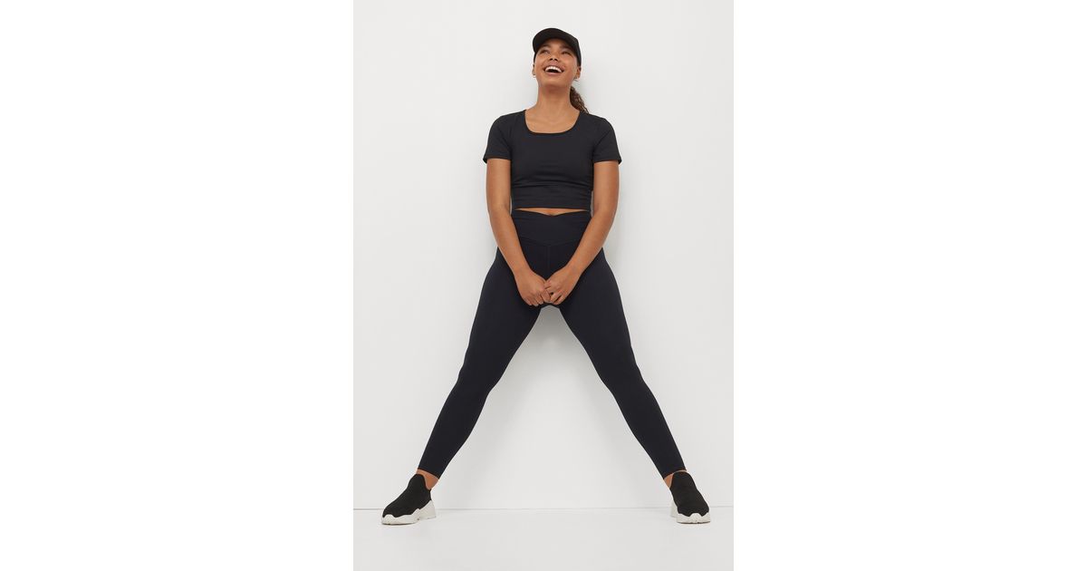 H\u0026M Synthetic Wrapover-waist Sports 