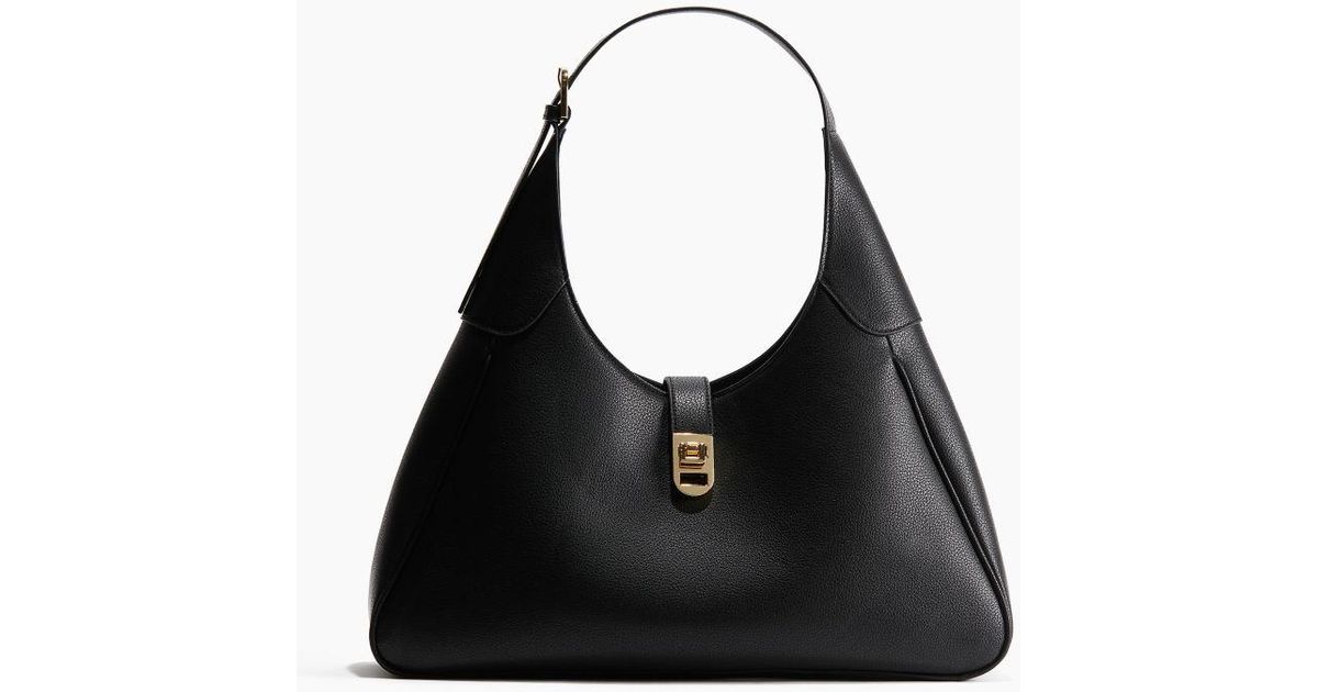 Sac Triangulaire Avec Bandoulière H&M en coloris Noir Lyst