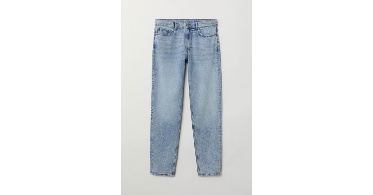 h&m dad jeans
