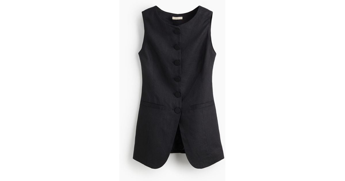 Damen Weste H Und M Weste Schwarz H&M Schwarz Weste Damen EU 36