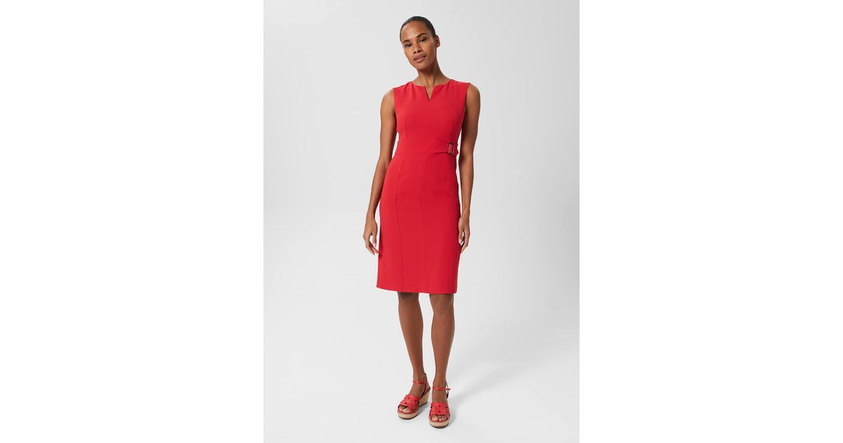 Hobbs Petite Alyssa Dress in Red Lyst