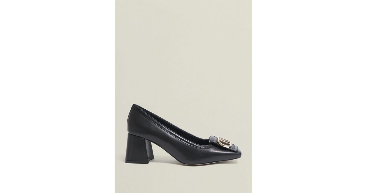 Hobbs Lexia Leather Courts in Black Lyst UK