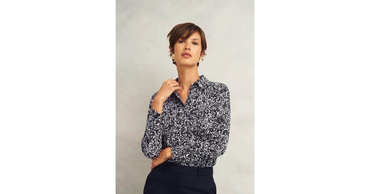 Hobbs Astraea Shirt in Grey Lyst UK
