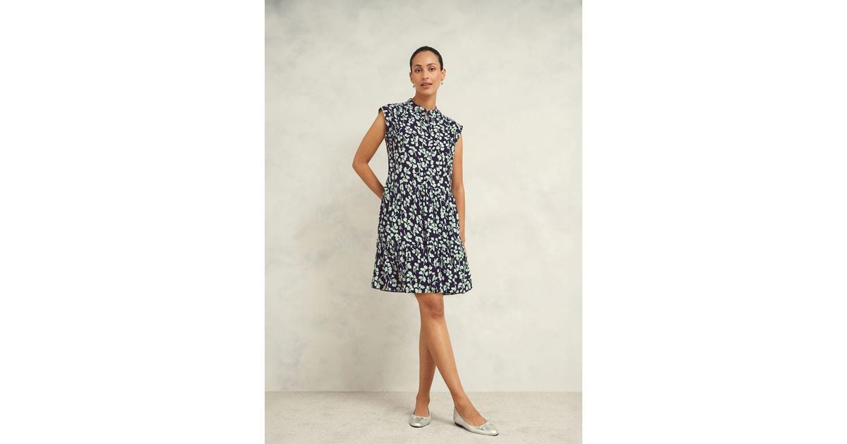 Hobbs Layla Dress in Blue Lyst UK