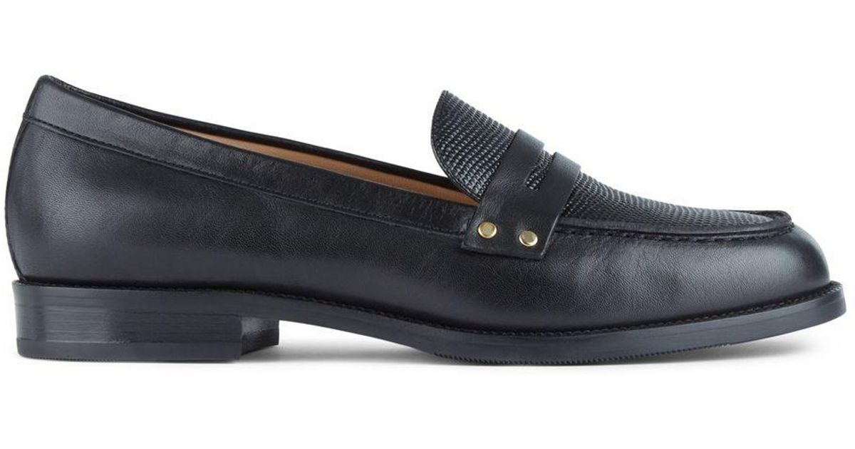 Hobbs Leather Freya Loafer in Black - Save 44% - Lyst