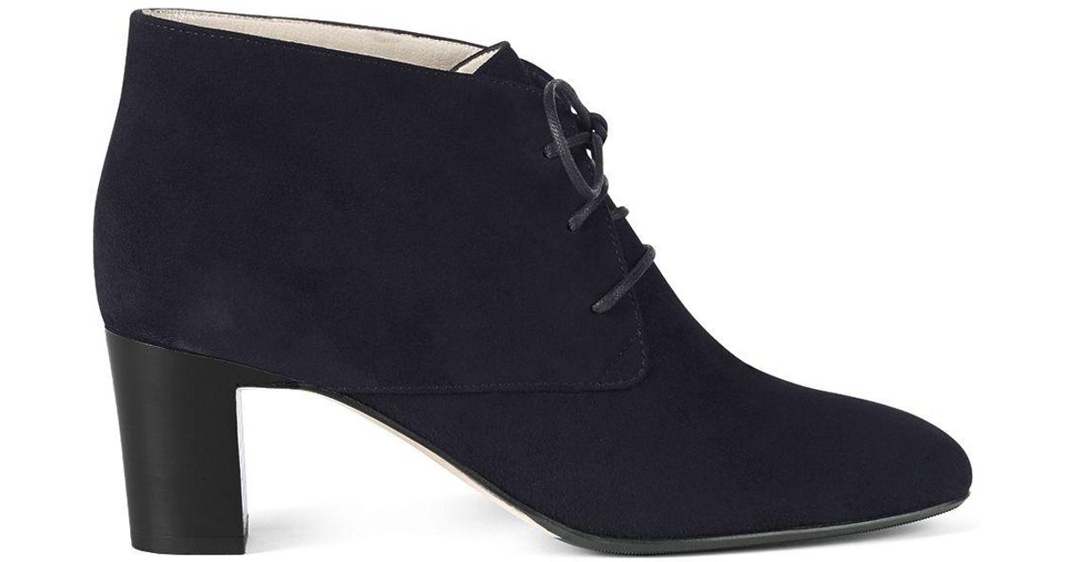hobbs navy ankle boots