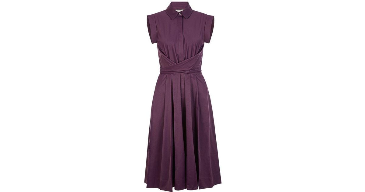 hobbs purple dress