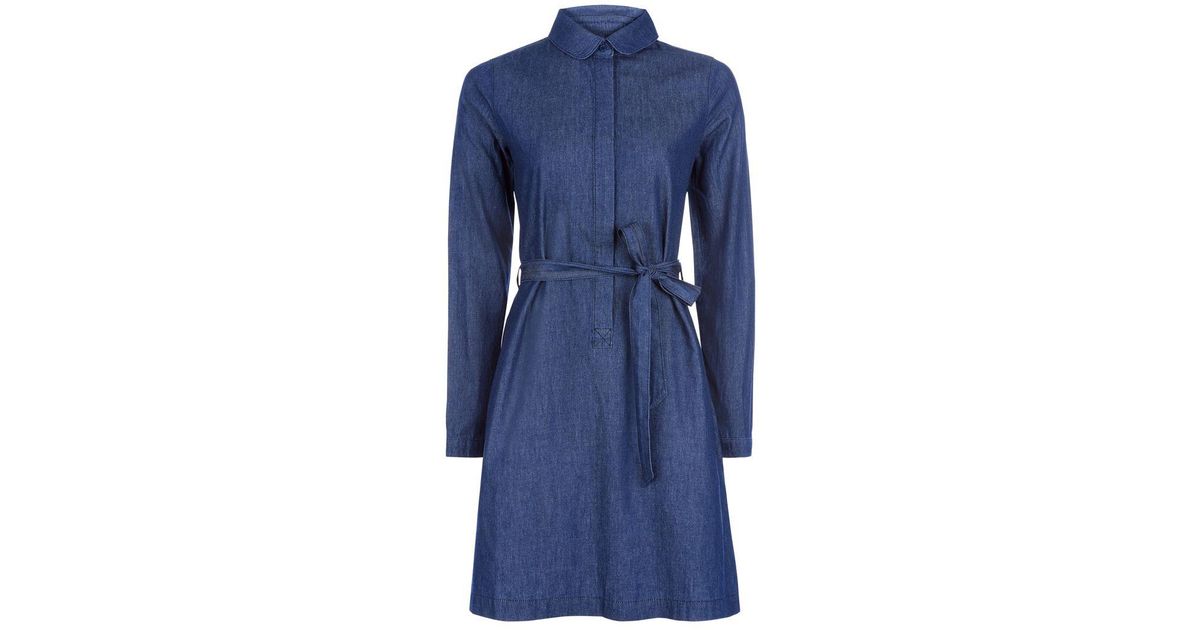 hobbs denim dress