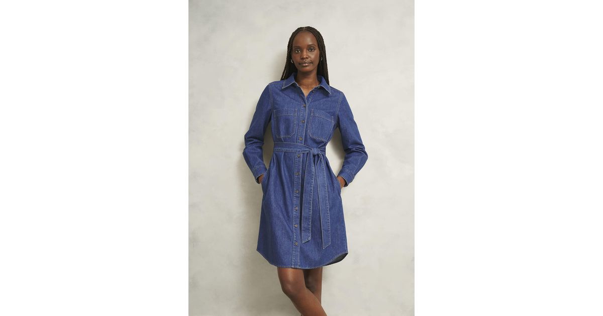 francescas denim dress Francescas Blue Rain Chambray Denim Dress Size Medium