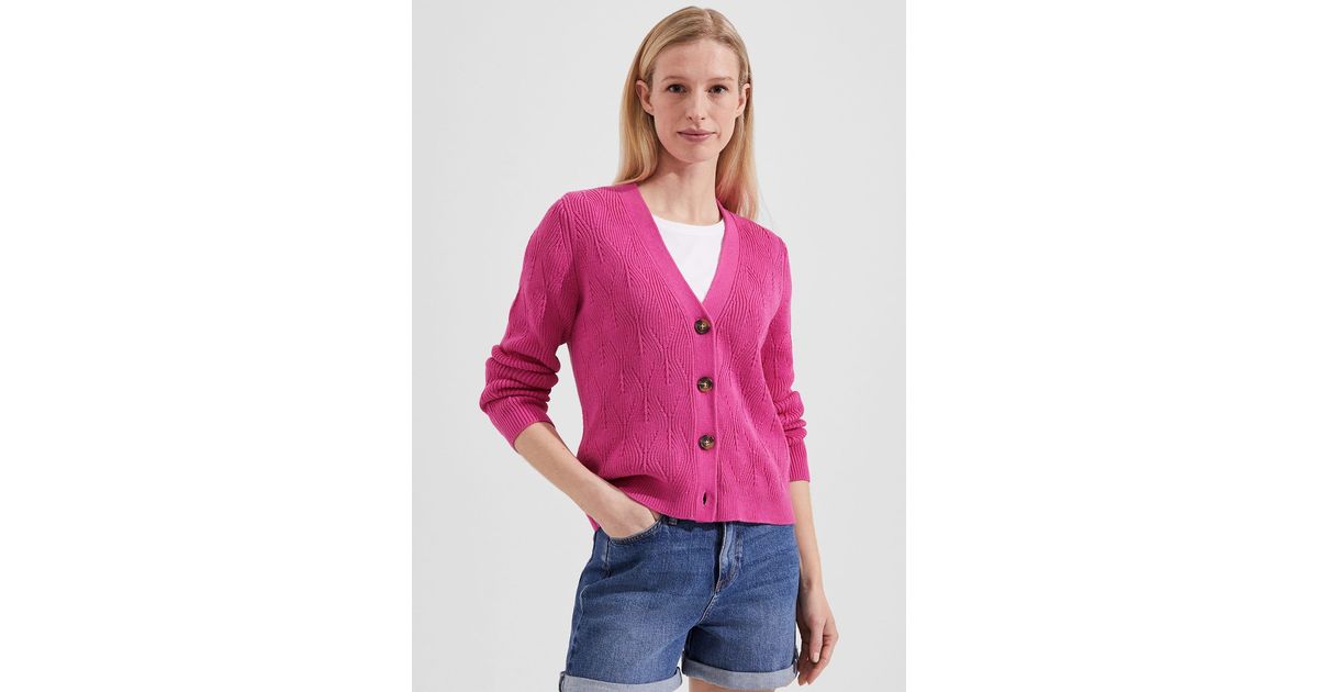 Hobbs pink clearance cardigan