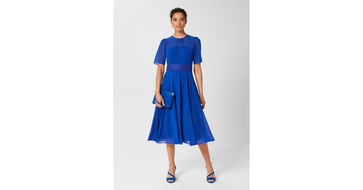 cressida fit and flare dress Cropped Flare Pant in Black main image 0