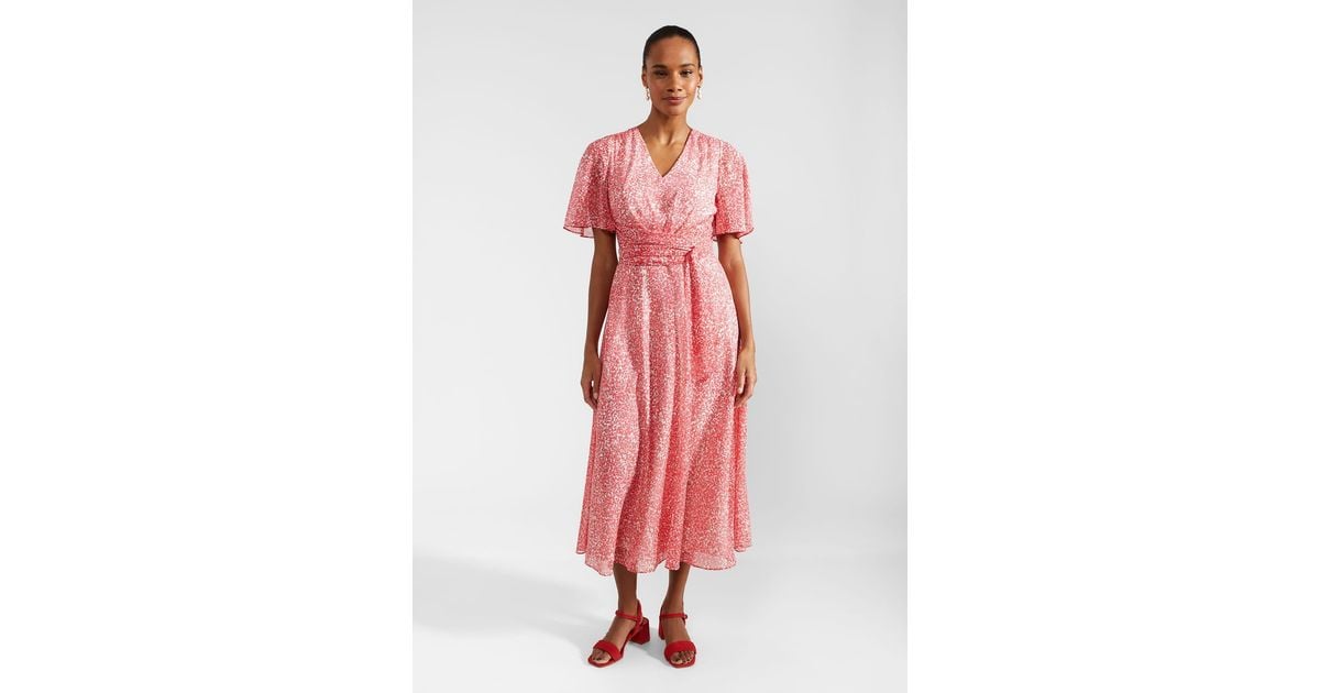 Hobbs wrap dress hotsell