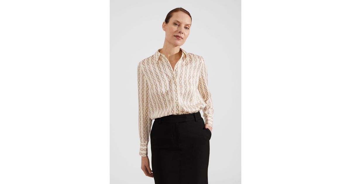 Hobbs Joelle Shirt in White Lyst Australia