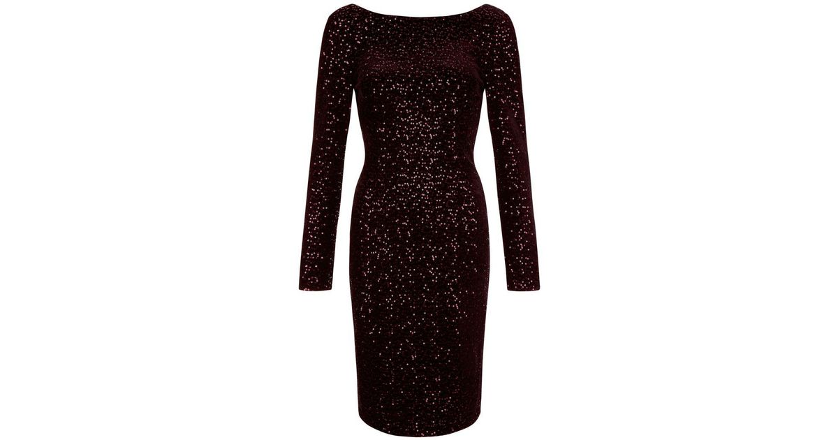 hobbs sawyer velvet dress