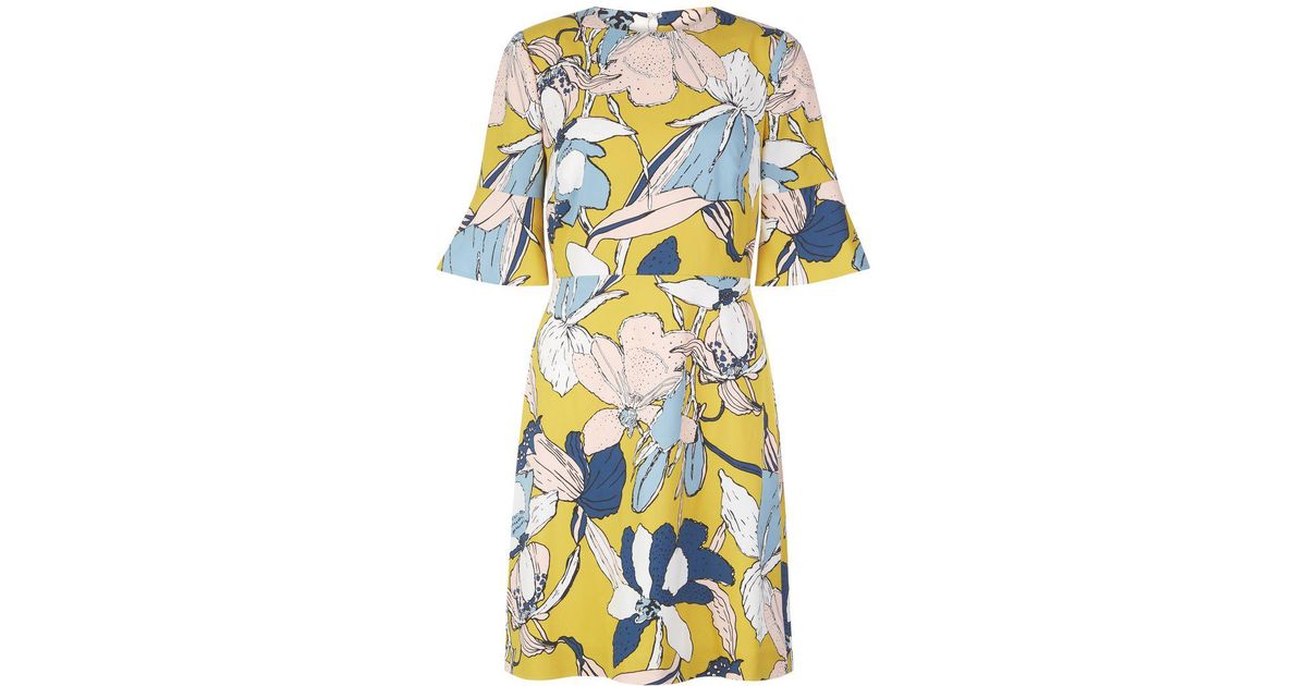 hobbs lemon dress