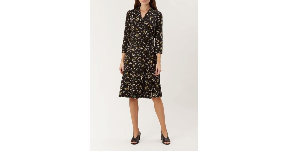 hobbs april wrap dress