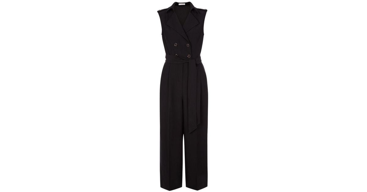 hobbs black and white jumpsuit