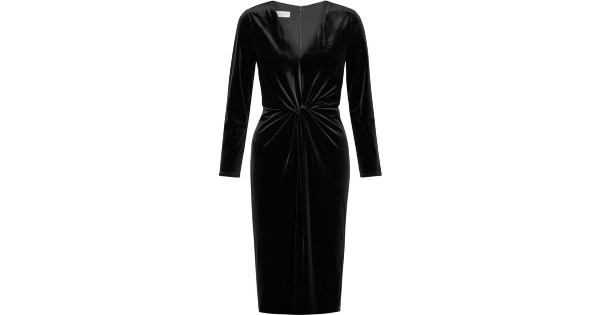 hobbs emilia velvet dress