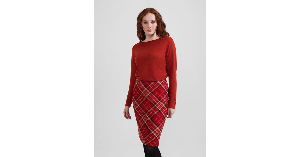 Maisey Wool A Line Skirt