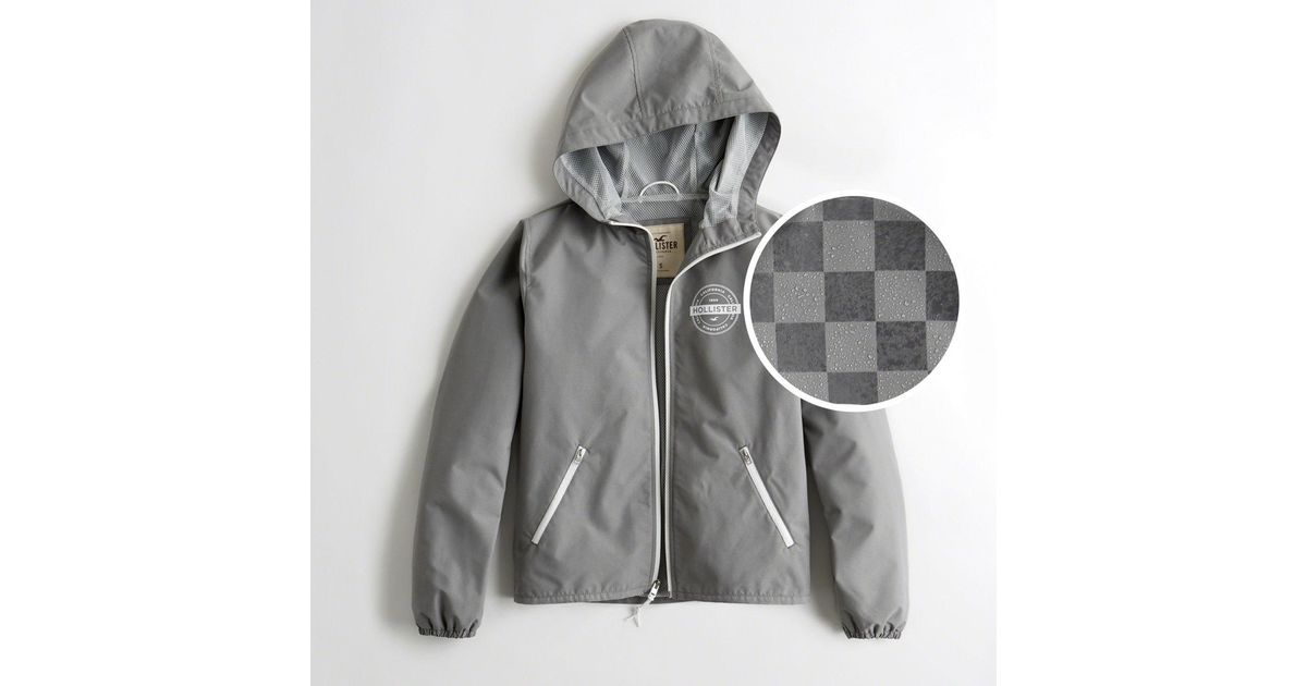hollister windbreaker girl