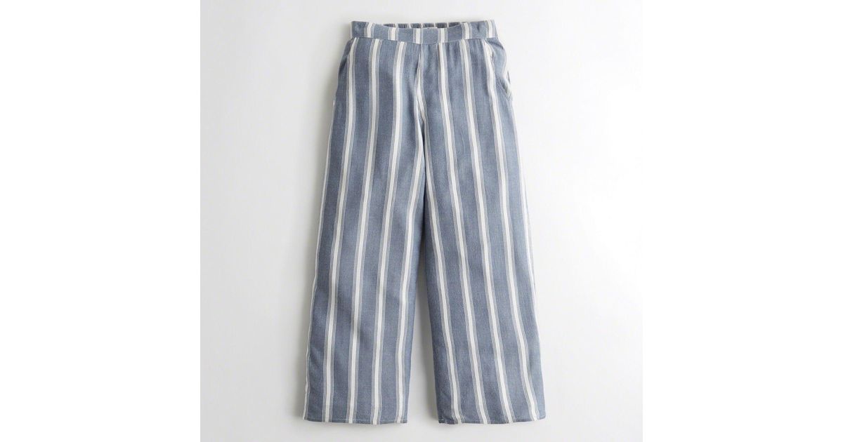 hollister striped pants