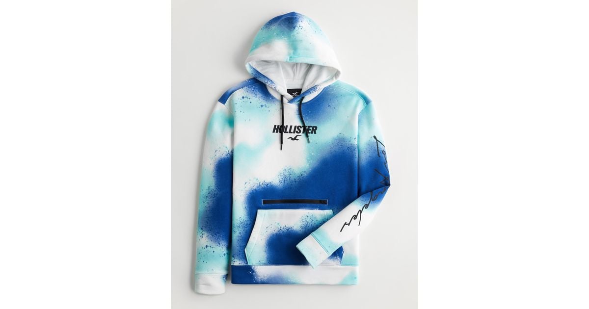 Hollister rainbow hoodie online