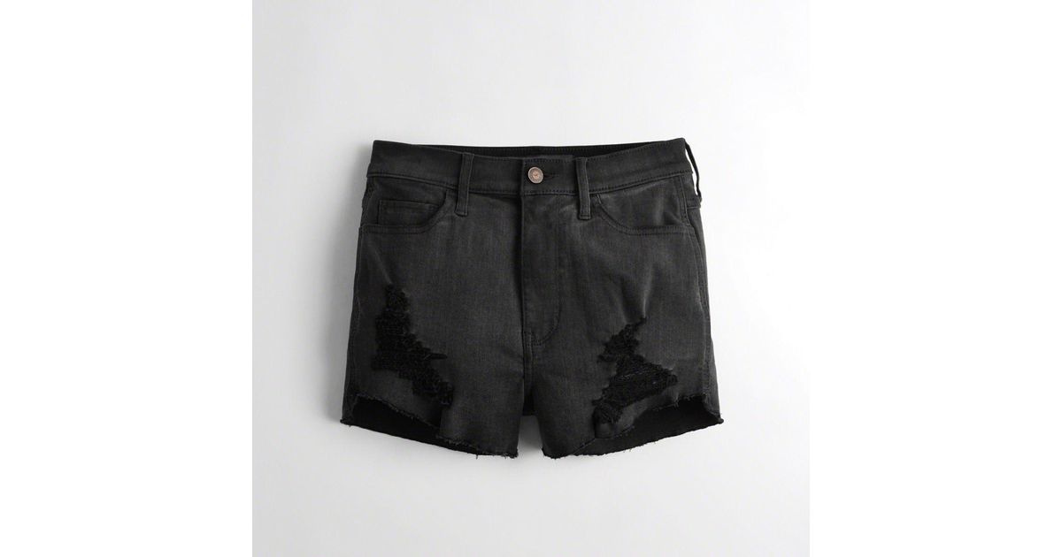 hollister ultra high rise shorts