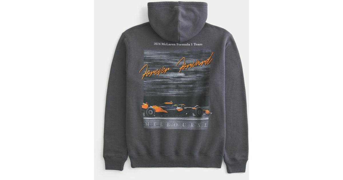 Hollister Relaxed Mclaren Forever Forward Graphic Hoodie in