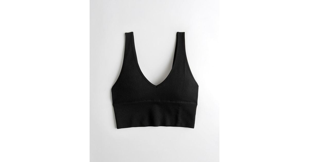seamless longline bralette