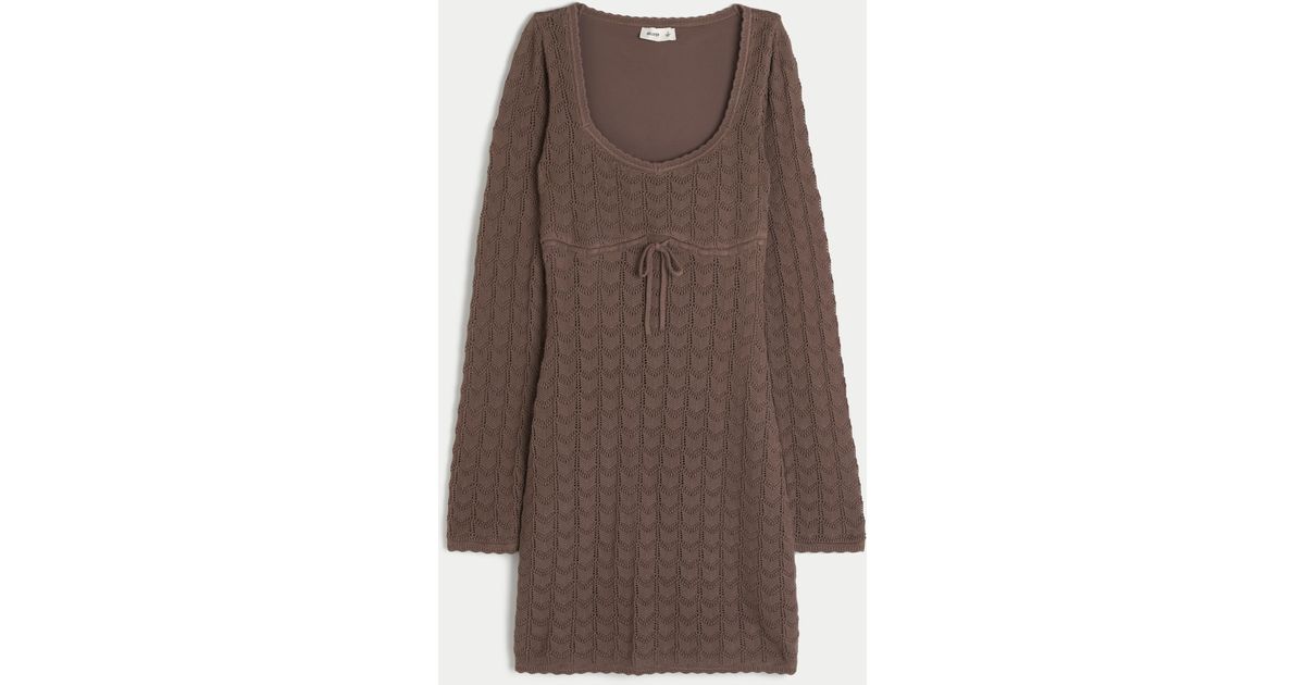 chinese dress ladies Hollister Women's Easy Crochet-Style Crew Sweater How-68 (X-Large,  0090-100) at Amazon Women's Clothing store