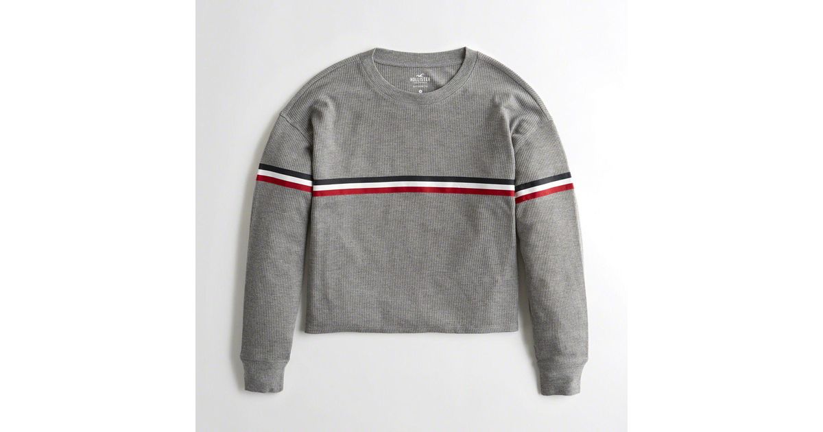 hollister boyfriend shirt