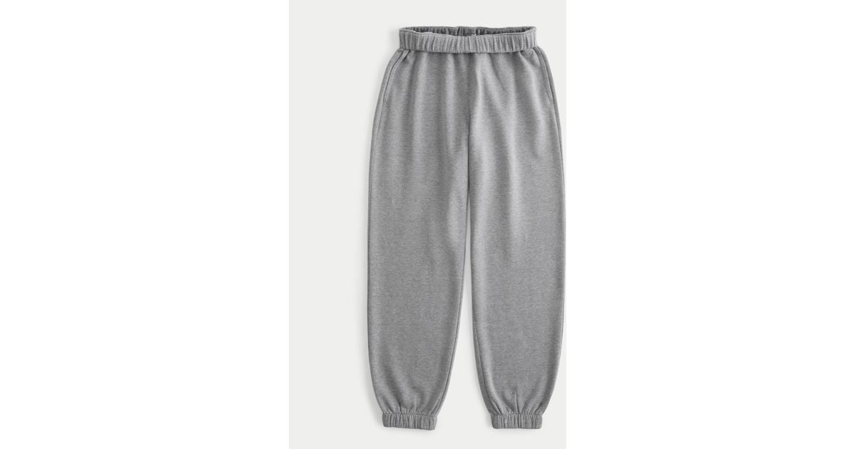Hollister on sale joggers grey