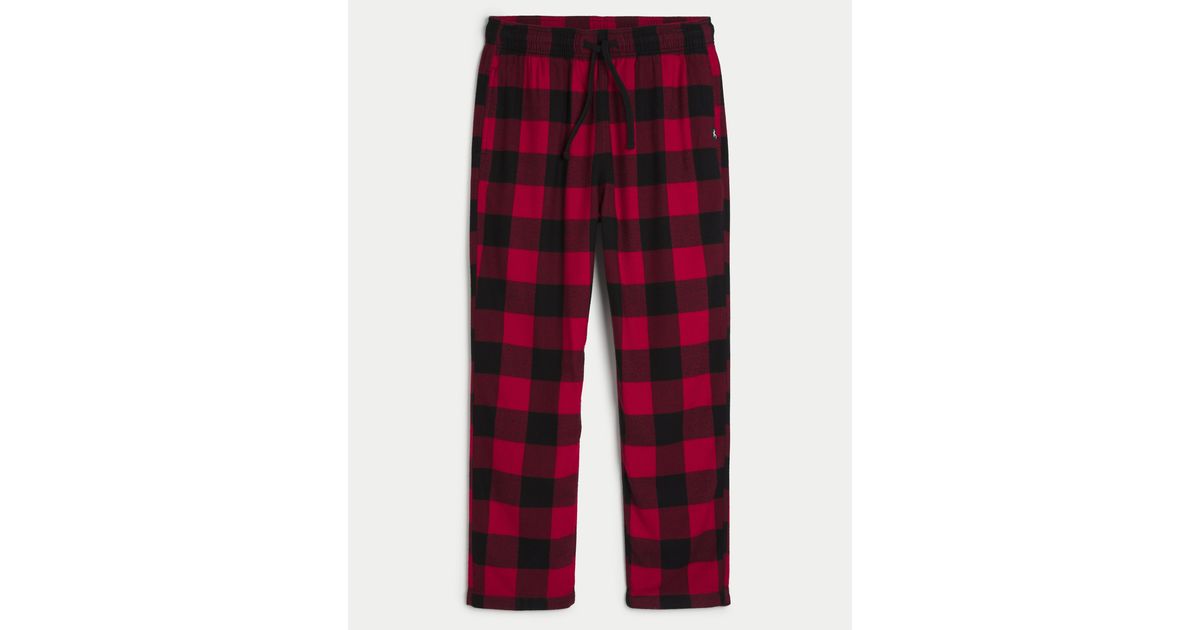 Hollister plaid trousers best sale