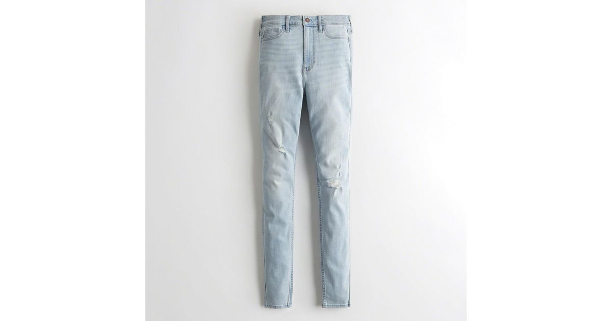 hollister ultra high rise super skinny jeans