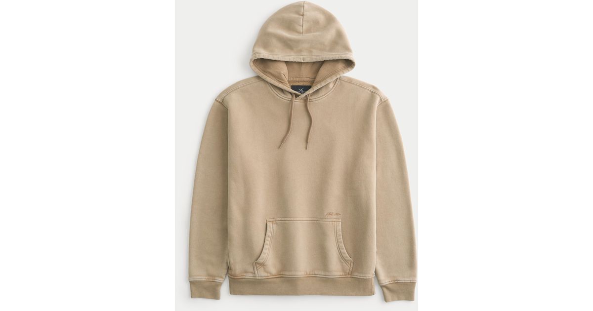Hollister on sale tan hoodie