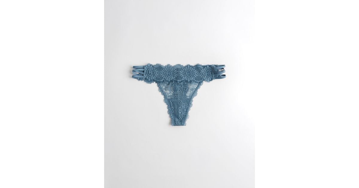 Hollister Gilly Hicks Lace Thong