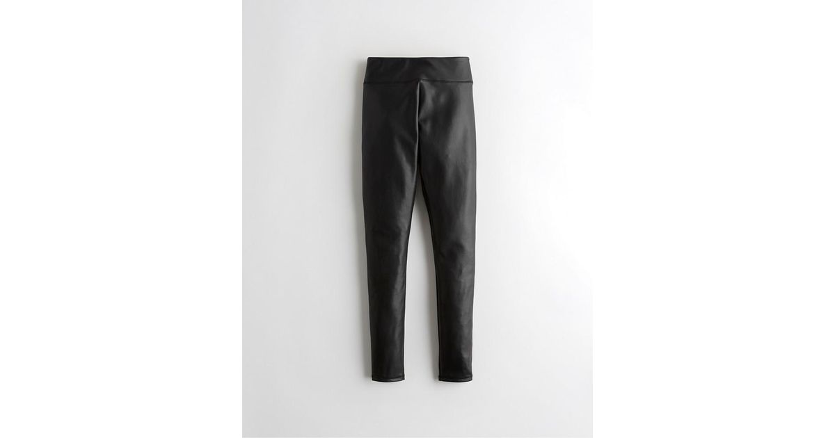 Hollister Ultra High-rise Faux Leather 