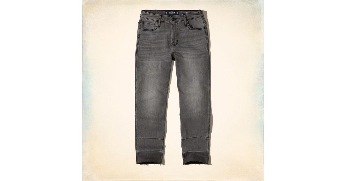 woven crop slim pants hollister