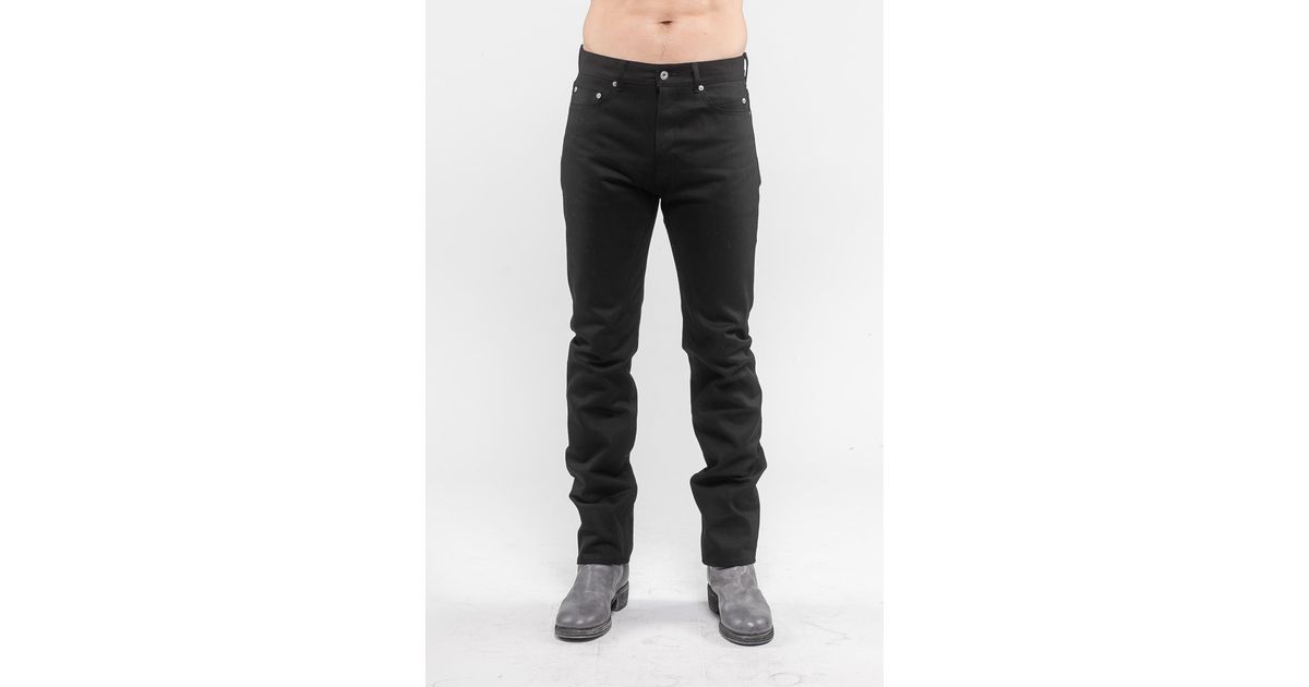 Rick Owens DRKSHDW Detroit Cut Japanese 